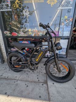 Bluvall Fat Tire Electric Bike