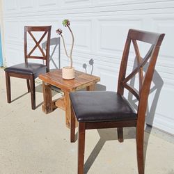 2 WOOD Chairs,Wine CART,Roll BOOKCASE,