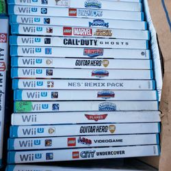 Nintendo Wii U Games Various Prices 5.00 To 15.00 Each