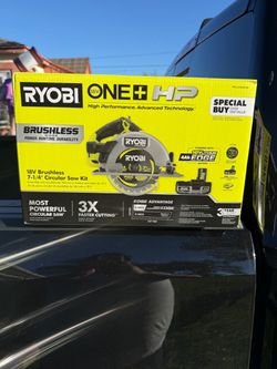 Ryobi 18V ONE+ HP 7-1/4" Brushless Circular Saw Kit