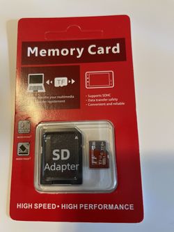 1TB Memory Card With Adapter 