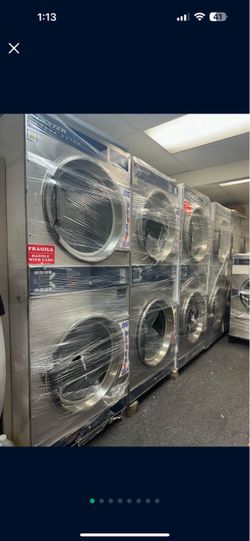 Dexter Commercial Washer and Dryer’s AVAILABLE