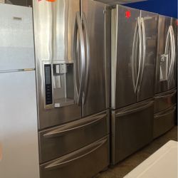 Lg 4 Door Refrigerator Stainless Steel