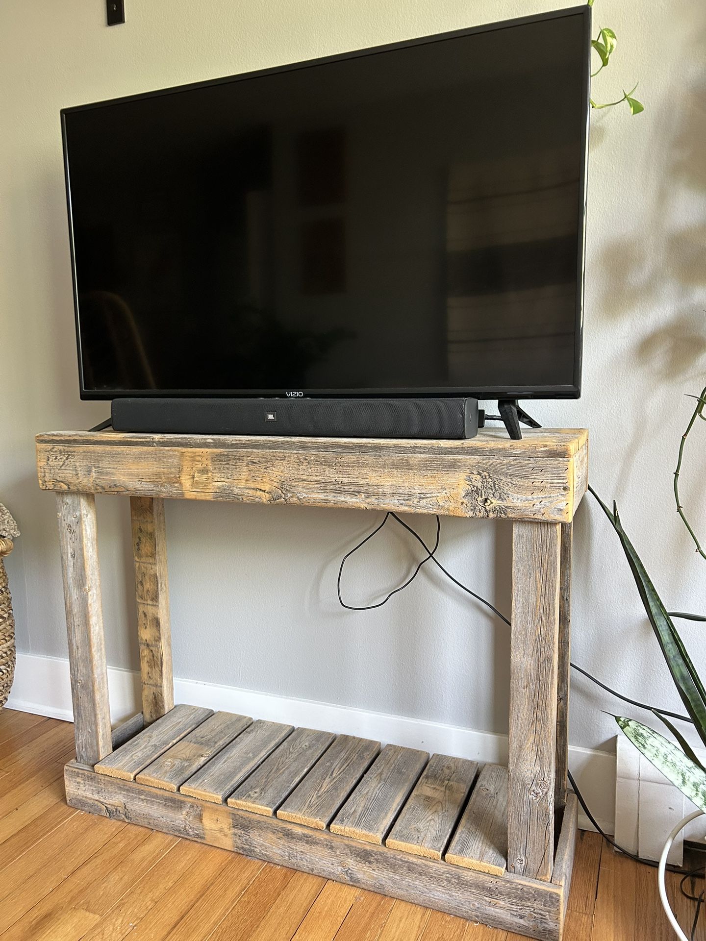 Wood Console Table