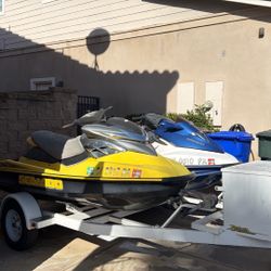 2002 Bombardie Seadoos For Sale With trailer