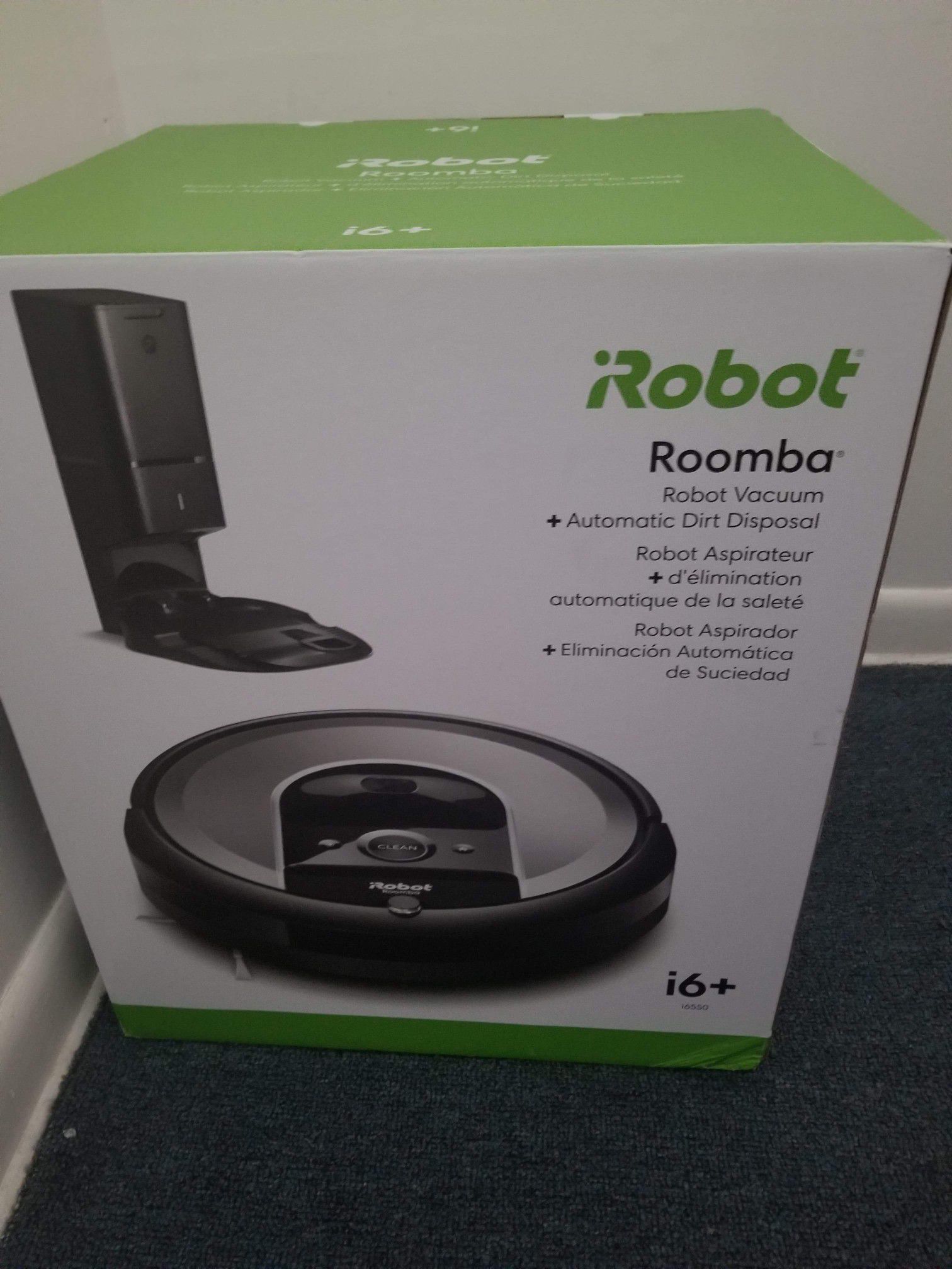 irobot roomba vacuum i6plus