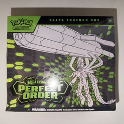 Pokemon TCG Mega Evolutions Perfect Order Elite Trainer Box Etb
