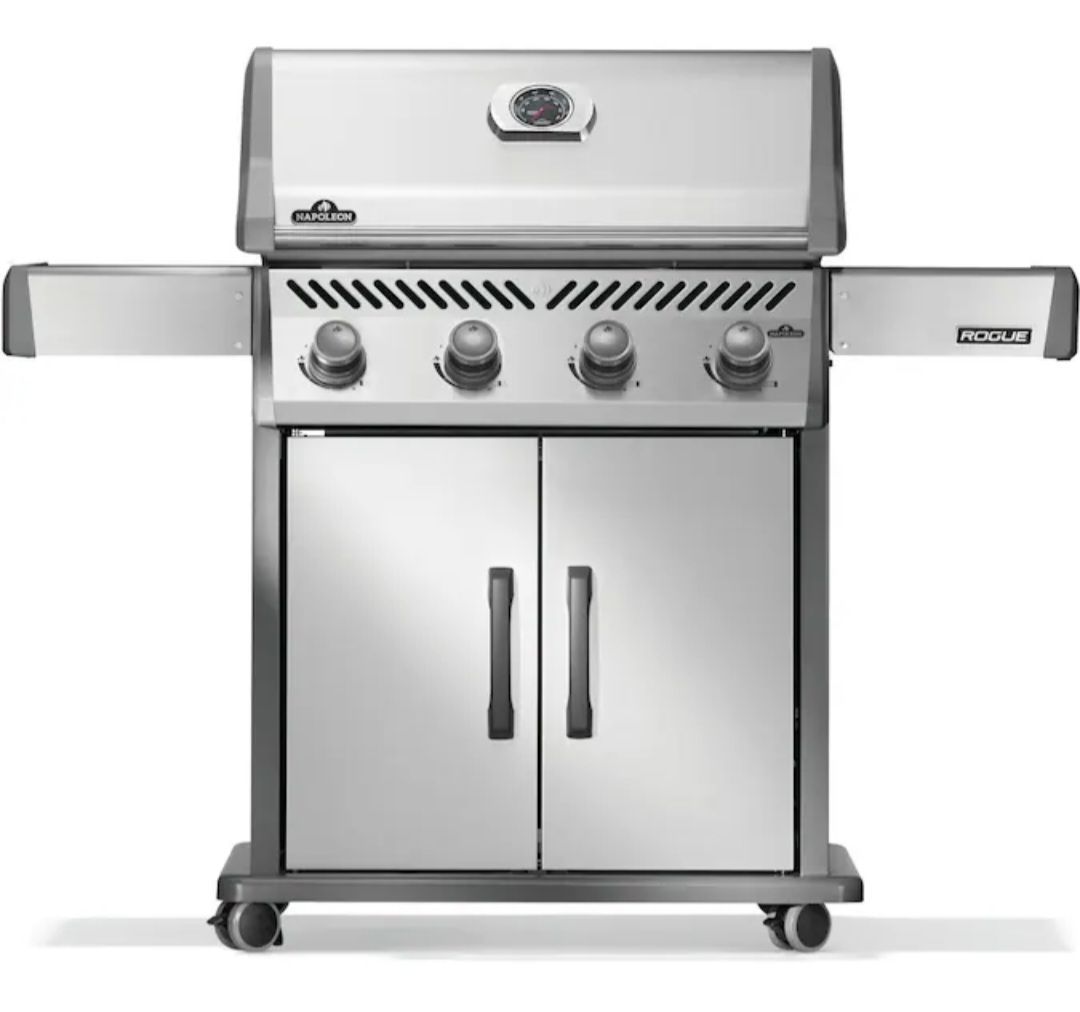 π₯ NEW SEALED Napoleon Rogue 525 Stainless Steel Natural Gas Grill π₯
