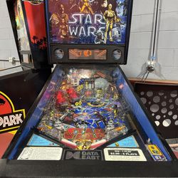 1990 Vintage Star Wars Pinball Machine Just Refurbished
