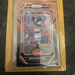 🏆ROOKIE AUTO  QUIYON MITCHELL🔥🔥🔥⭐️⭐️⭐️⭐️💥💥⚡️🔥🔥⭐️💥⚡️🔥⭐️
