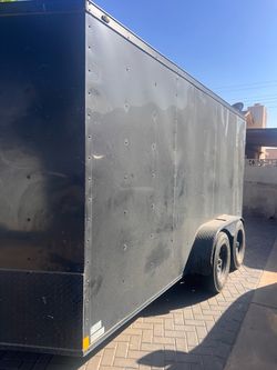 7x14 enclosed trailer