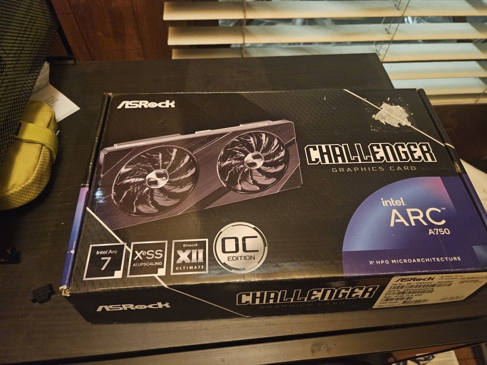 Graphics Card Intel Arc A750 Asrock 