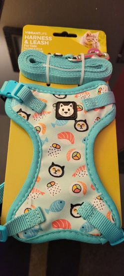 New Cat Harness And Leash 