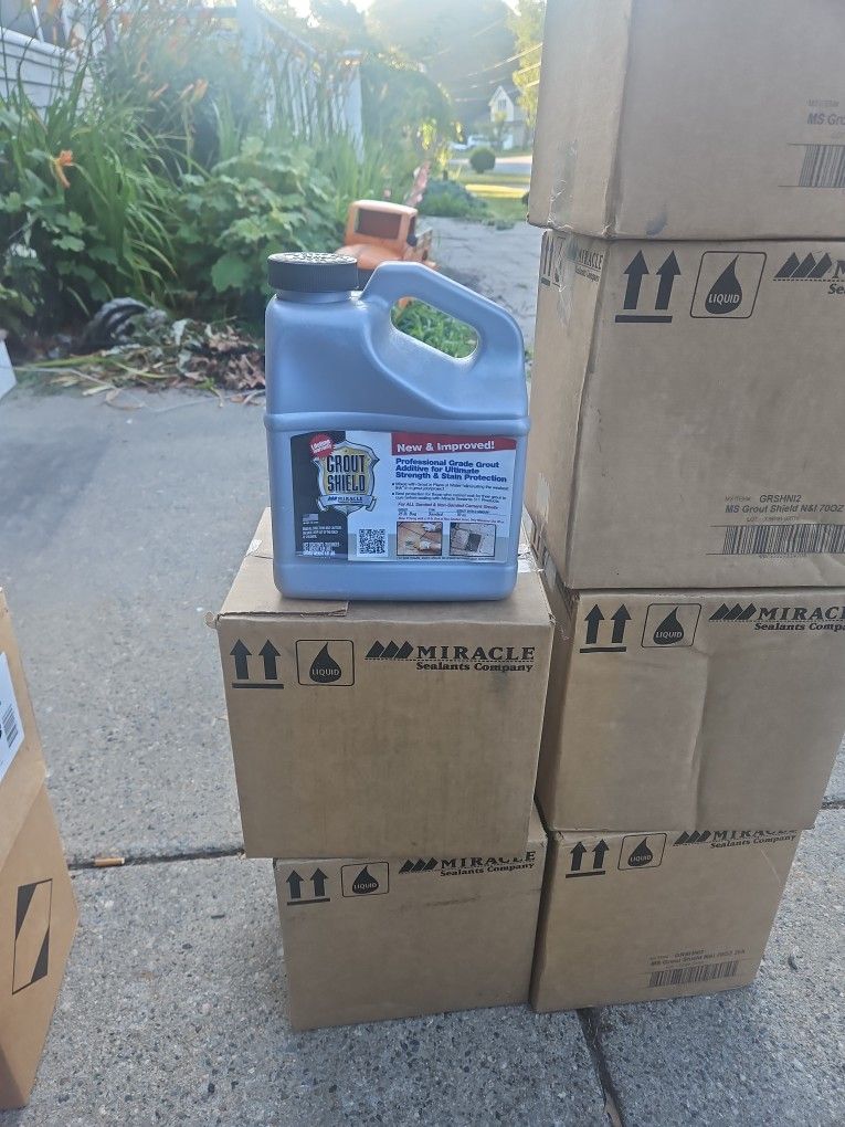 Miracle Grout Additive 70 Oz. Total Of 6 Jugs