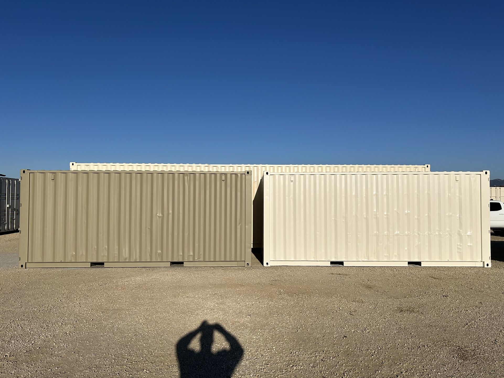 TWENTY FOOT GENTLY USED CONTAINERS FOR SALE