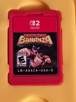 Donkey Kong Bananza Nintendo switch 2