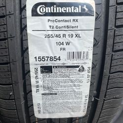 255/45/19 Continental