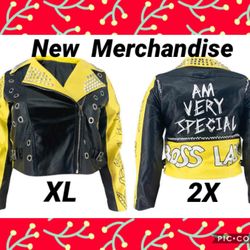 Yellow White & Black Jacket