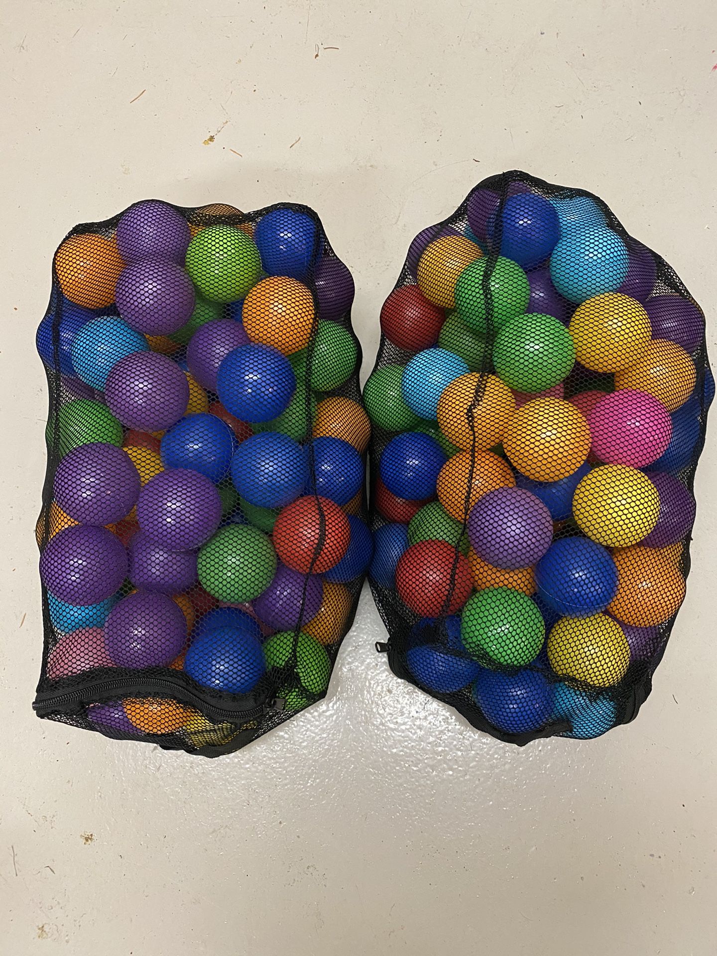 2 Bags Of Plastic Balls Toys, $5 Each Bag