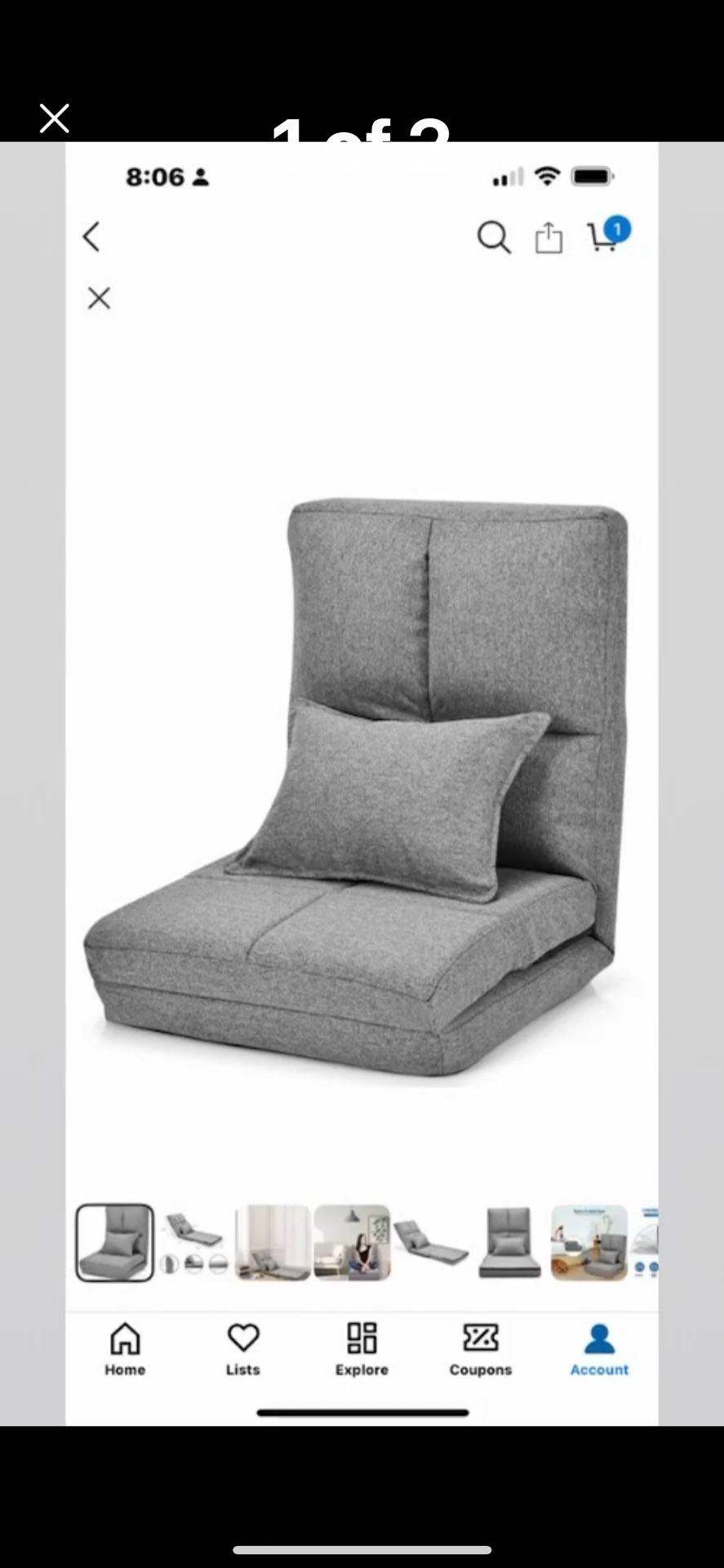 Gymax/ Convertible Chair, And Sleep Futon