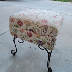 Antique foot stool ottoman