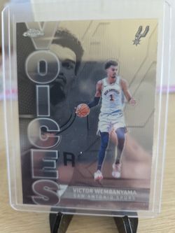 Spurs Victor  Wembanyama  Insert  Card