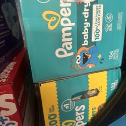 Cases of Baby Diaper Size2 to 5, Pull Up Size 2T To 5T, Swimmers,