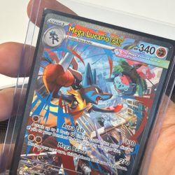 Mega Lucario ex - Pokemon Card