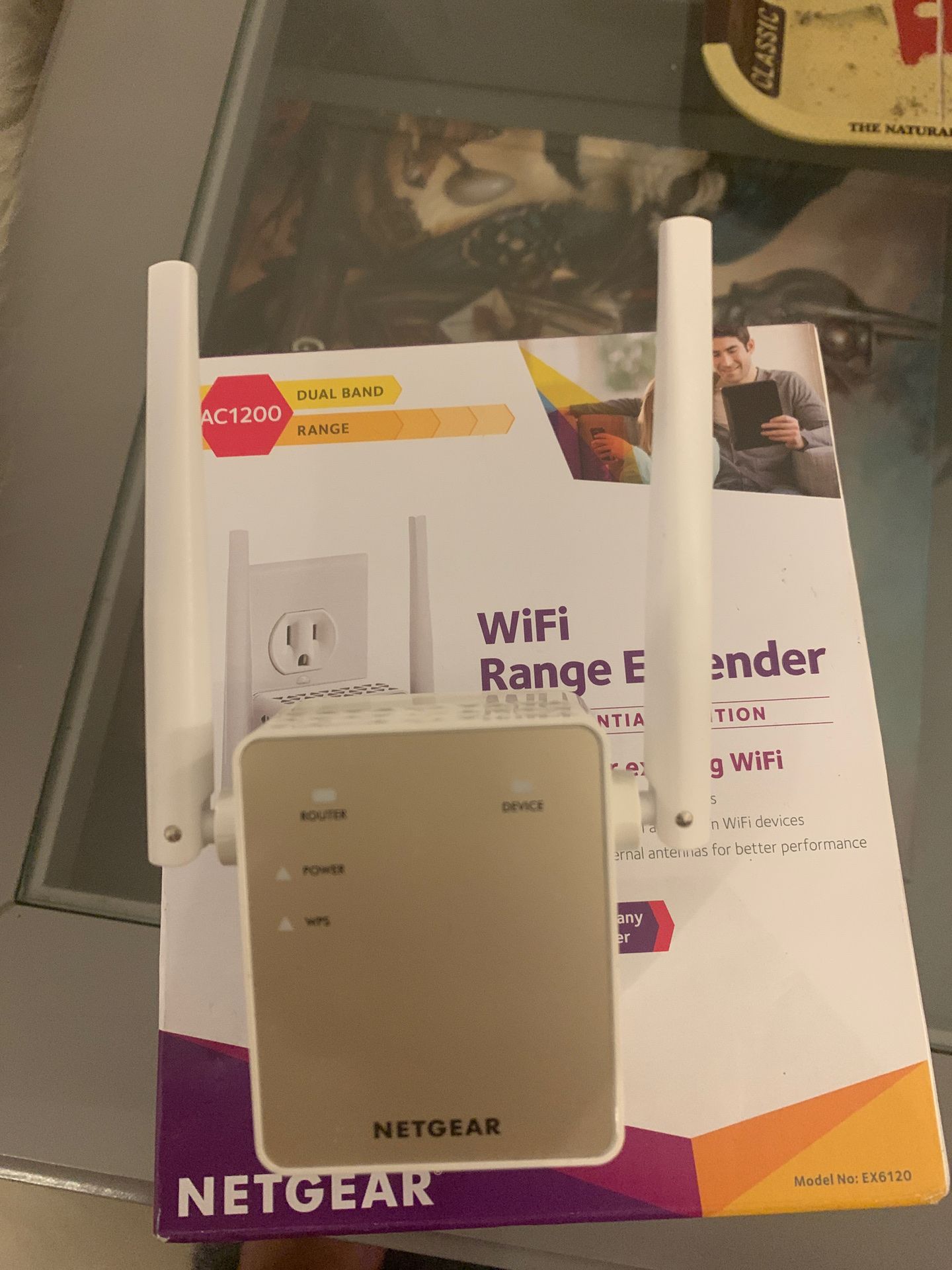 Netgear WiFi Range Extender - AC1200 Dual Band Range