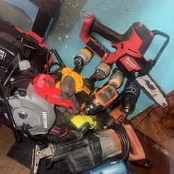 POWER TOOLS[Milwuakee,Dewalt,Ridged]