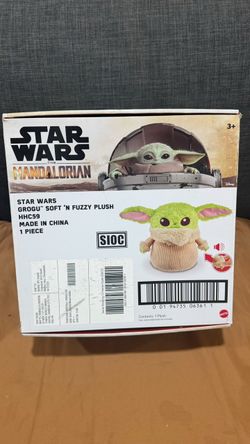 Star Wars Baby Yoda Grogu Plush Mattel – Brand New in Box