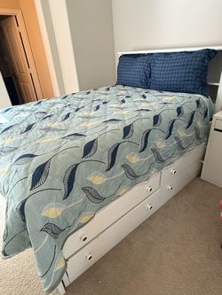 Free full size storage bed
