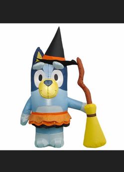 Bluey Halloween inflatable