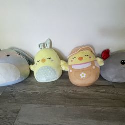 Squishmellos (4) $15