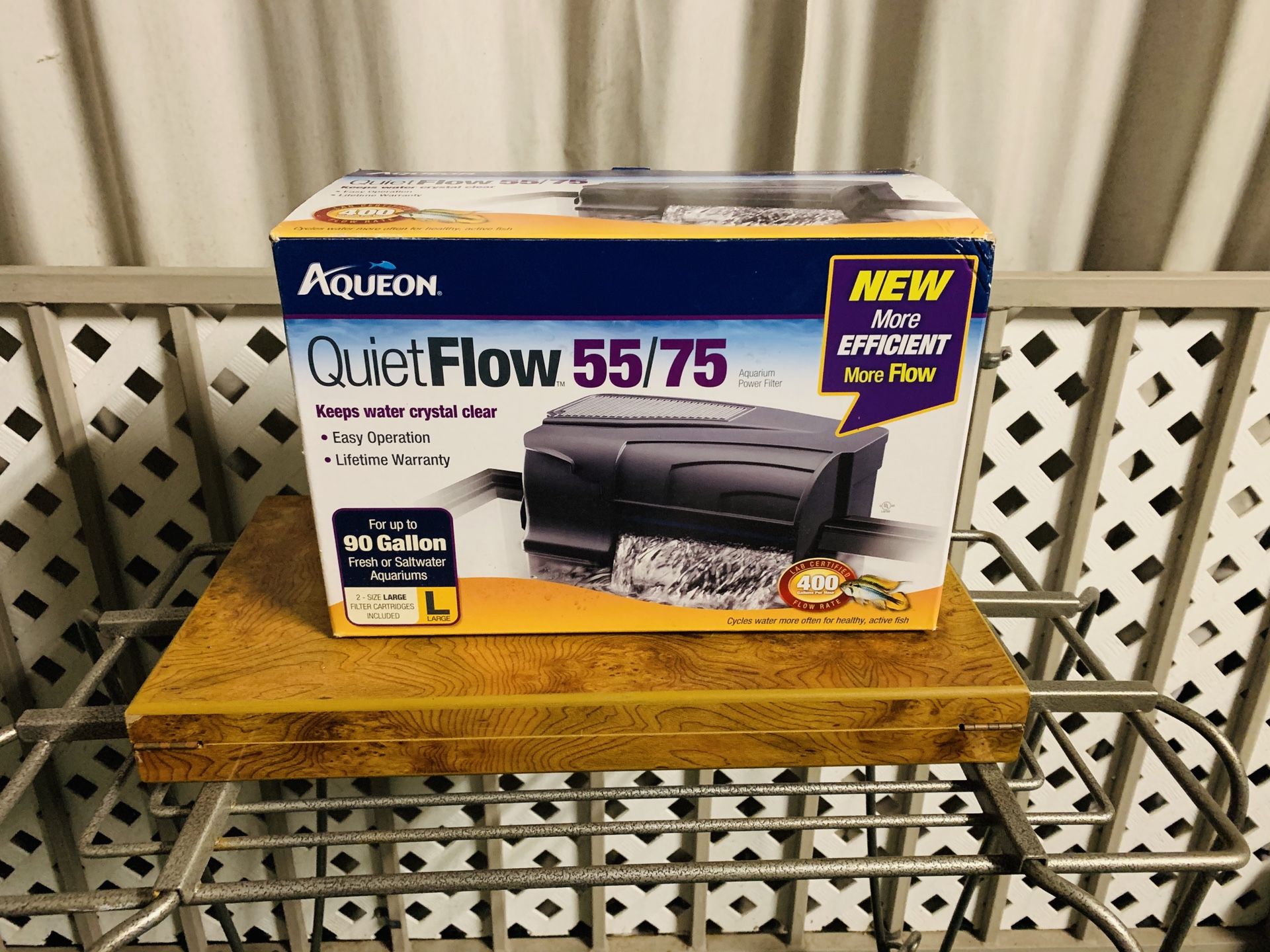 Aqueon quiet flow 55/75, pretty new