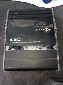 600 Watt Hitron Midget Amp $45