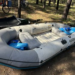 Intex Mariner 4 Inflatable Boat With Motor