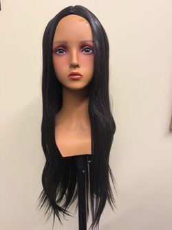 Black premium, synthetic wig new 30 in #5