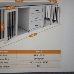 Dog Crate / Furniture