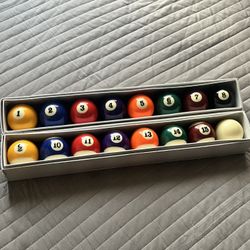 Pool Table Balls