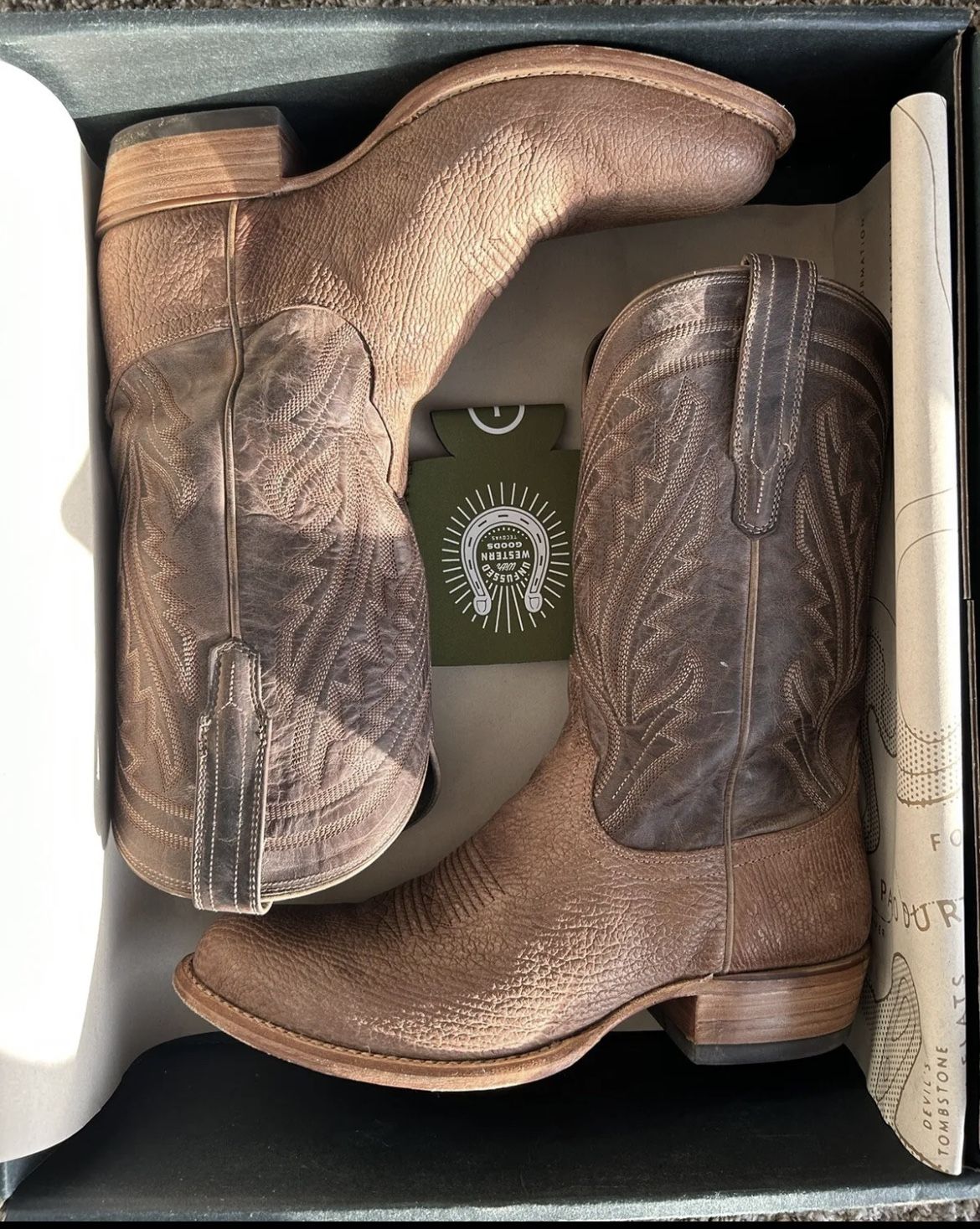 Tecovas Sand Shark The Quintin Cowboy Boots