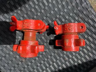 Vintage DP Barbell Collars Spinlock - 100% ALL ORIGINAL Diversified Products Antique