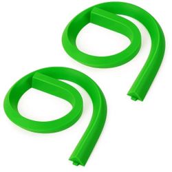 2PCS Spill Barrier Dike 5ft Water Dam Flood Blocker Garage Floor Leak Control