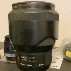 Sigma 85mm 1:1.4 DG for Nikon F