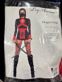 Leg Avenue Dragon Ninja 3-Piece Costume