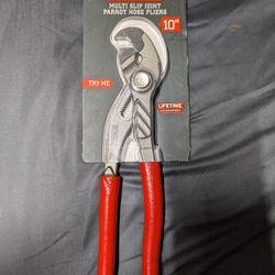 Icon Multi Slip Joint Parrot Nose Pliers 