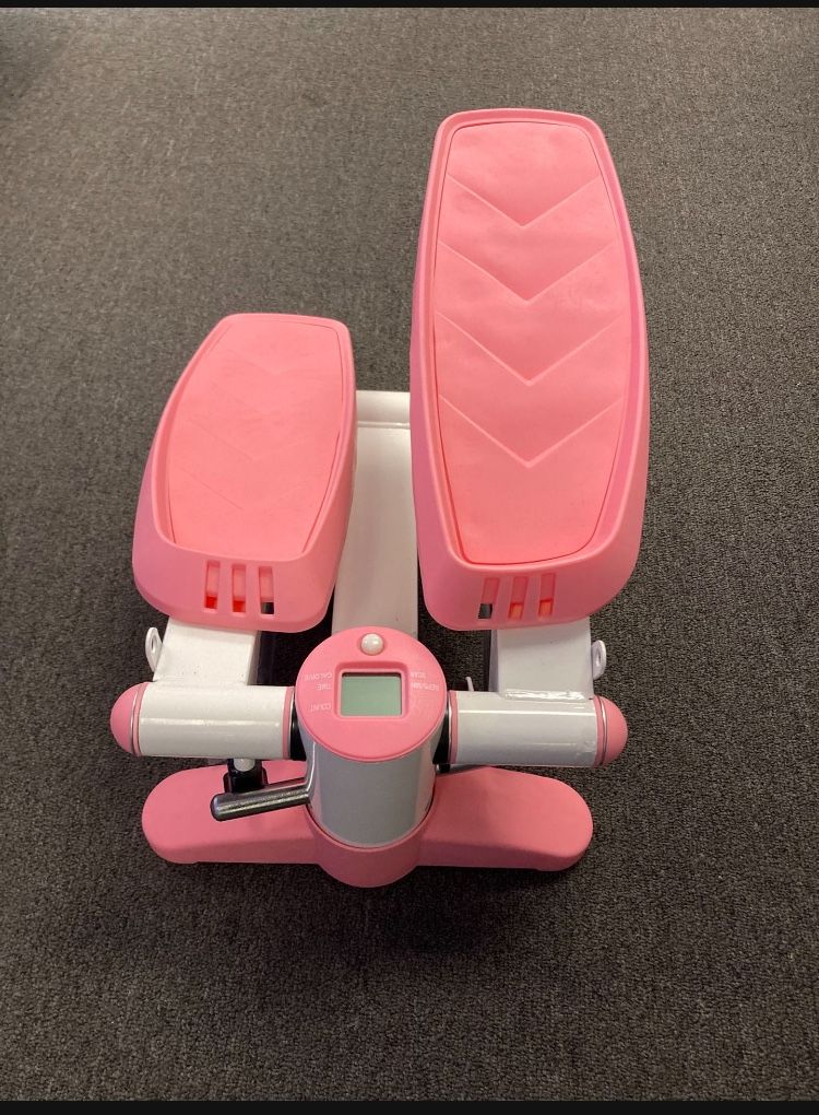 Mini Stepper Steppers for Exercise, Equipment with Resistance Bands, Stair Stepper with 330lbs Weight Capacity (available In Black)