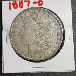 1887-O Morgan Silver Dollar