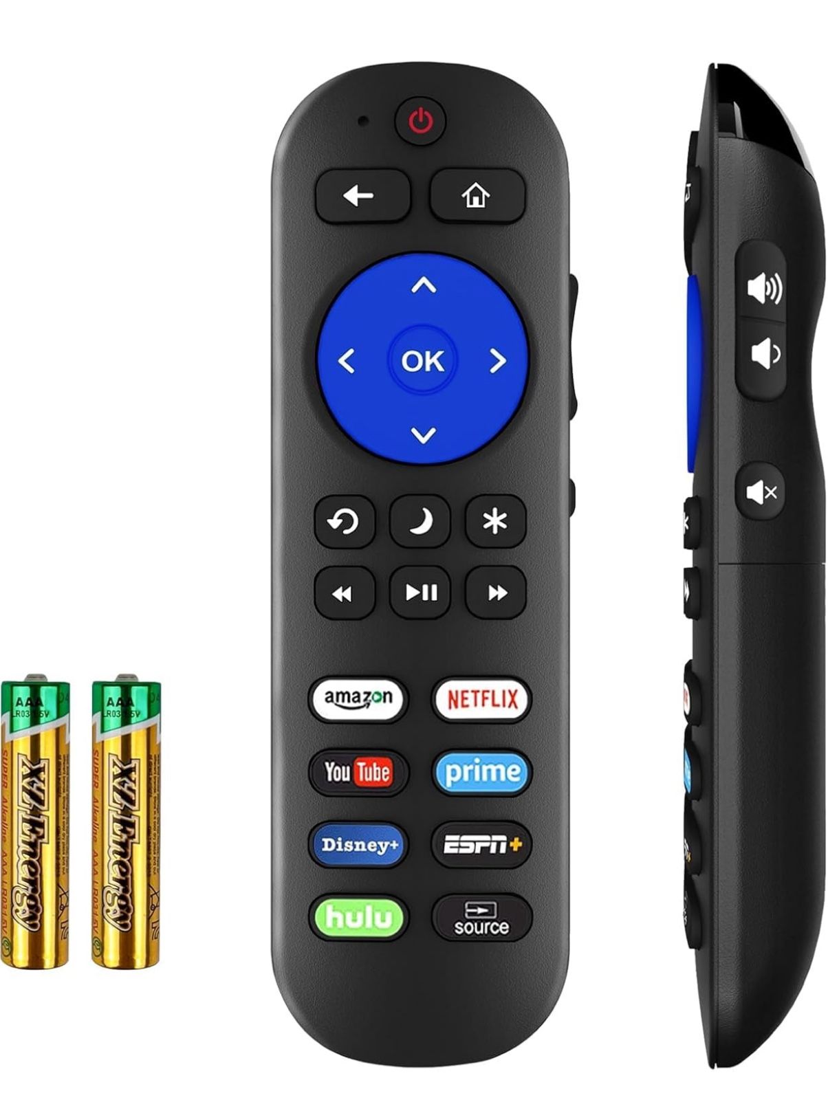 Set of 2 - Remote for Roku Players and Roku TV Remote