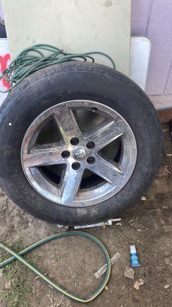 The four tires and rims The four tires and rims